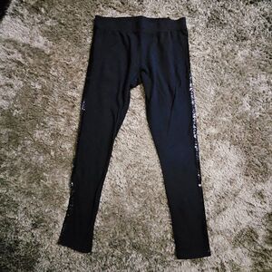 Women's American Eagle High Rise Legging Navy Blue Sequins Size Large